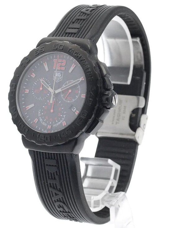 TAG HEUER Formula 1 CAU111A Chronograph black Dial Quartz Men\'s Watch_950345 main image 5
